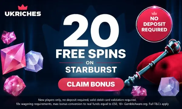 Partner promotion placement, as carried on the live jackpots page.
